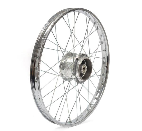 Hinterrad komplett inkl. Bremsankerplatte, Bremsbacken und Achse